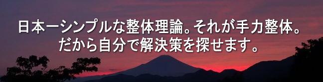 日本一シンプルな整体理論